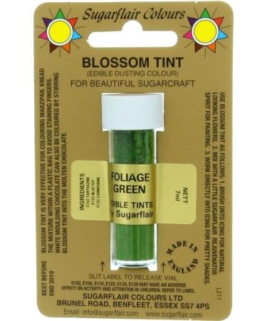 Sugarflair Blosom Tint Edible Dusting Powder - Foliage Green