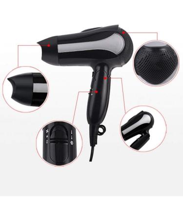 1600W Hair Dryer Nano Ionic Blow Dryer Professional Salon Hair Blow Dryer Lightweight Fast Dry Low Noise - Buy Online on GoSupps.com