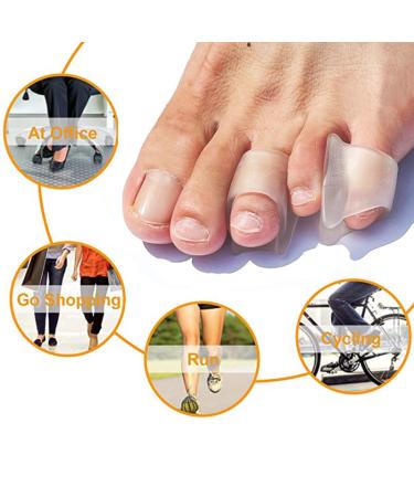 10 Pieces Pinky Toe Spacers - Cushions for Overlapping Toes | Comfort & Relief for Women & Men - Buy Online on GoSupps.com