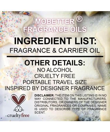 MOBETTER FRAGRANCE OILS Sugar Cookie Perfume Body Oil sugar cookie 0.33 Fl Oz (Pack of 1) - Buy Online on GoSupps.com