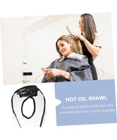 FOMIYES 2pcs Shampoo Funnel Tools Salon Hair Cape Hair Styling Cape Hair Capes Baking Oil Hairdressing Tool - Buy Online on GoSupps.com