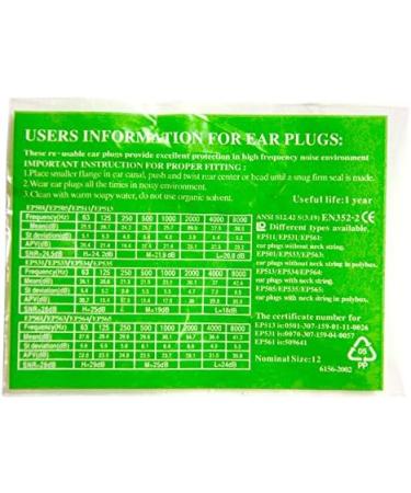 Viwanda Reusable Soft Silicone Hearing Protection Earplugs with 4 Slats & Cord - SNR 28dB & Storage Box | International Shipping - Buy Online on GoSupps.com