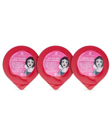 MAD Beauty Disney Snow White Clay Mask Trio - Avocado Raspberry & Apple | Cruelty-Free Skincare Gift for Women Adults & Kids - Buy Online on GoSupps.com