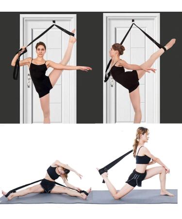 Adjustable Leg Stretcher for Ballet Stretching - Easy Install Door Flexibility Band - Great for Cheer Dance Gymnastics & Taekwondo Training - Buy Online on GoSupps.com