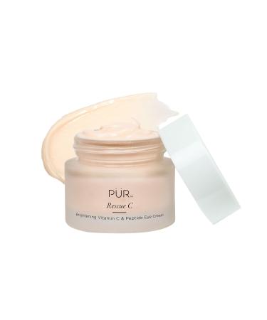 P R Beauty Rescue C Brightening Vitamin C & Peptide Eye Cream Vitamin C Caffeine Peptide 0.5 oz