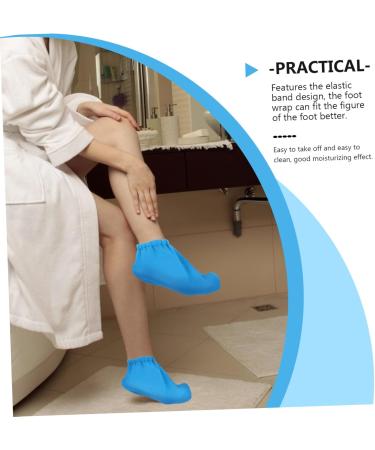 FRCOLOR Home Spa 1pair Mouth Nursing Foot Cover Polyester Piguet Simple Elastic Straps - Buy Online on GoSupps.com