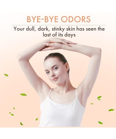 Persimmon Body Wash - Natural Deodorant Soap for Body Odor Control Eliminate Nonenal Odor Ideal for Underarms Intimate Areas & Smelly Feet - International Shipping Available - Buy Online on GoSupps.com