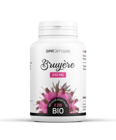 Heather Organic 230 mg - 200 vegetable capsules