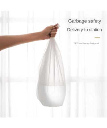 Garbage bag portable custom thickened full biodegradable kitchen bathroom household plastic bag 150pcs - Buy Online on GoSupps.com
