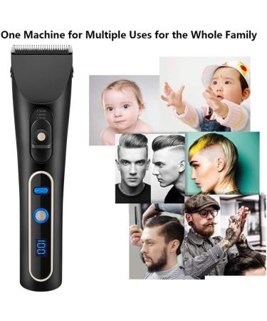 Professional Hair Clippers Set - Rechargeable Men's Beard Trimmer with LCD Display | Precision Long Hair Trimmer - Buy Online on GoSupps.com
