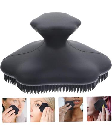 DOITOOL Face Scrub Clean Brush Face Cleaner Brush Manual Facial Cleansing Brush Facial Cleansing Brush Exfoliator Face Brush Blackheads Scrubber Face Exfoliator Tool Soft Fur 7.5x7.4cm Black - Buy Online on GoSupps.com