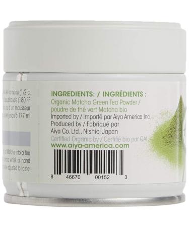 Premium Aiya Organic Ceremonial Matcha 30g - Authentic Green Tea Powder - Buy Online on GoSupps.com