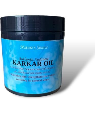 480ML Authentic Sudanese Karkar Hair Cream fortified with Jamaican Black Castor Oil Shea Butter Sesame Seed Oil and Rosemary Oil - Buy Online on GoSupps.com