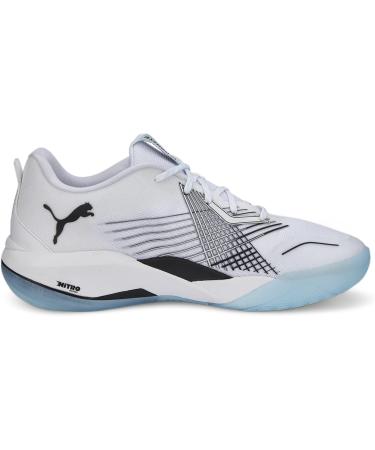 PUMA Unisex Eliminate Power Nitro II Hallenturnschuh - 42 EU | Puma White Puma Black Nitro Blue - International Shipping Available - Buy Online on GoSupps.com