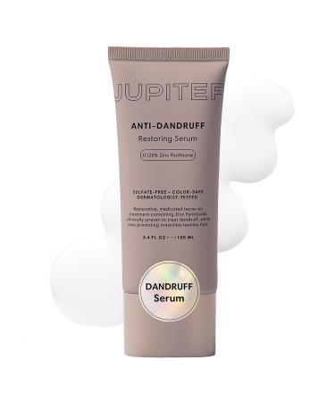 Jupiter Restoring Serum - For Oily, Itchy, Flaky, Dry Scalp - Sulfate Free Vegan Scalp Treatment - Leave In Soothing Spot Treatment - Color Safe, Paraben & Phthalate Free - 3.4 fl oz - Buy Online on GoSupps.com