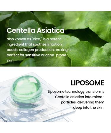 delphyr Liposome Soft Calming Serum Lightweight Nourishing for Sensitive Skin with Centella Asiatica Teca Korean Skincare for Trouble Care (1.01 fl. oz 30ml) - Buy Online on GoSupps.com