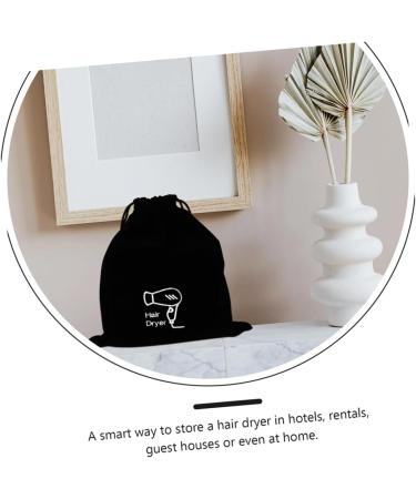 DRESSOOS 2pcs Hair Dryer Storage Bag Mini Blow Dryer Blow Dryer for Curly Hair Mini Cosmetic Bag Fabric 33.00X30.00X0.50CM As Shown 1 - Buy Online on GoSupps.com