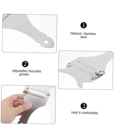 Bestonzon Cheese Cutter & Truffle Razor Set - Stainless Steel Vegetable & Chocolate Cutting Tools (2 Pieces) - Buy Online on GoSupps.com