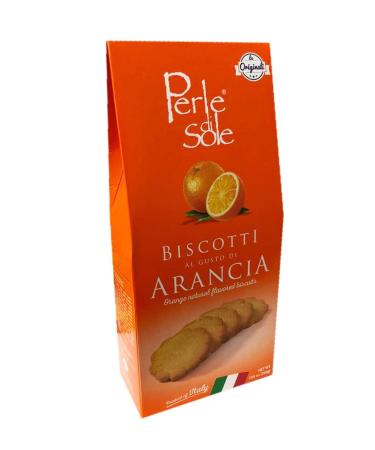 Natural Orange Flavored Biscuits - Perle di Sole