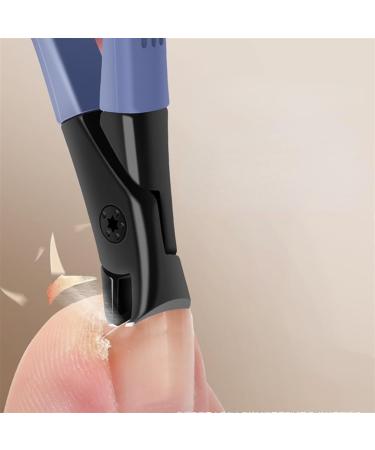 HCHGJKN Nail Clippers Anti-splash Nail Thick Clippers Hard Nail Special Nail Clipper Single Large Size Household Toes(Blue) - Buy Online on GoSupps.com