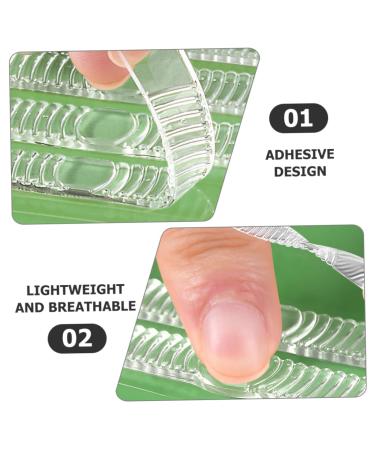 10 Sheets Gel Heel Pads - Invisible Inserts for Loose Shoes & Sandals - Ultimate Heel Cushion & Protector - Buy Online on GoSupps.com