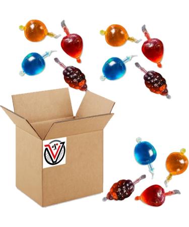 TIK Tok Challenge Crazy Candy Factory Fruit Pops 35ml | vegans Fruit bubblegum & cola flavour candy liquid (22 x 35ml Packs) - Buy Online on GoSupps.com
