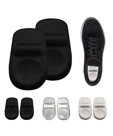 Heel Cups for Heel Pain Fast Heel Pads for Pain Relief Strains and Heel Spurs for Women Men (Large-3 Pairs)