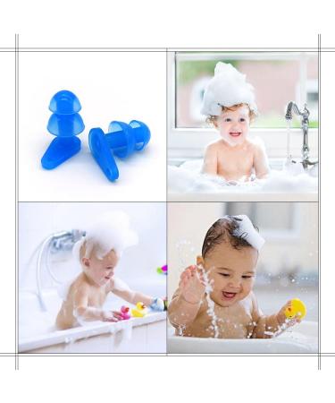 6 Sets Waterproof Kids Swimming Earplugs with Case - Protect Children's Ears in Water and Shower - Buy Online on GoSupps.com