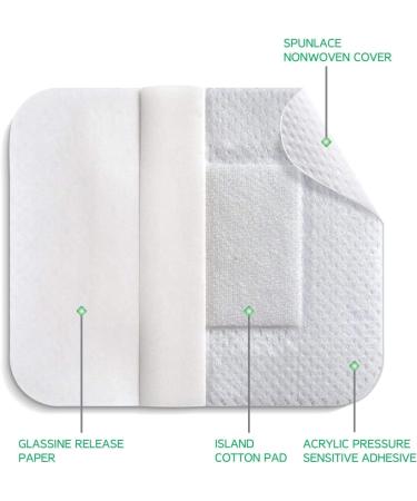 Medrull Sterile Wound Patch 6x7cm - Ultra-Pore Strong Adhesive Protects Cuts & Scratches - 5 Individually Packaged Patches - Buy Online on GoSupps.com