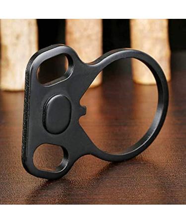 Hlaill Adapters Sling Attachment Point - Standard Model Steel Buckle Hand Sports Tool - 2pc Sling Mount in Black - Buy Online on GoSupps.com