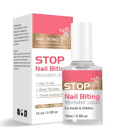 Nail Biting Treatment For Kids - Nail Polish To Help Thumb Sucking Stop For Kids and Biting Nails, Bitter Taste, Safe & Effective, Easy To Apply,15ML original
