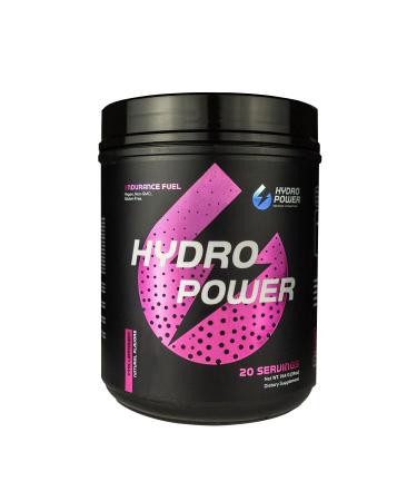 Hydro Power Endurance Fuel High Carb Supplement - Maximize Endurance & Performance with Superior Electrolyte & Calories Mix - Vegan Non-GMO & Gluten Free - Pink Lemonade Flavor 20 Serving