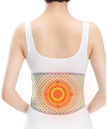 Ruixia Unisex Hip Warmer Belt - Wormwood Heating Cushion & Lumbar Support for Kidney & Back Pain Relief - Buy Online on GoSupps.com