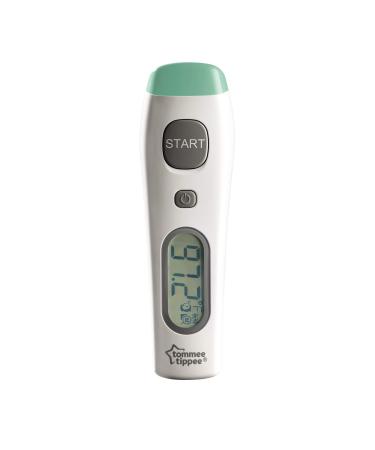 Tommee Tippee Digital No Touch Forehead Thermometer for Baby | Fast 2 Second Results | Fever Indicator | Memory Function