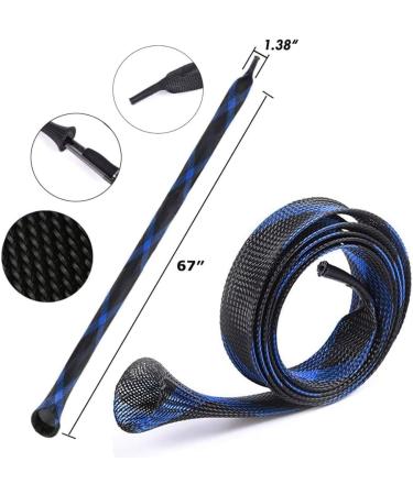 Koogel Fishing Pole Sleeves - 6 Set Rod Cover & Sock for Spinning, Fly, and Casting Rods - Buy Online on GoSupps.com