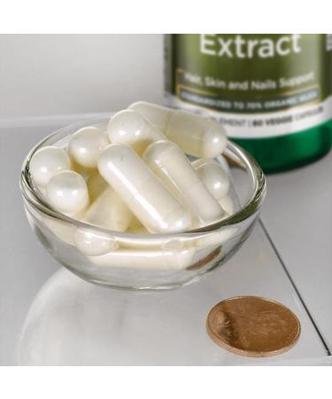 Swanson Bamboo Extract 300mg - Hair, Nails, Collagen Support - 60 Veggie Capsules - Buy Online on GoSupps.com