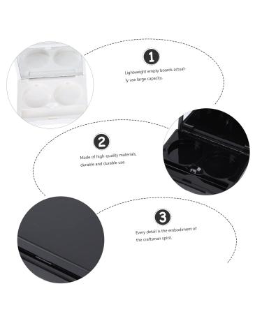Minkissy 8pcs Eye Shadow Box | Refillable Lipstick & Concealer Tray | Versatile Makeup Organizer for Eyeshadow Blush & Foundation - Buy Online on GoSupps.com