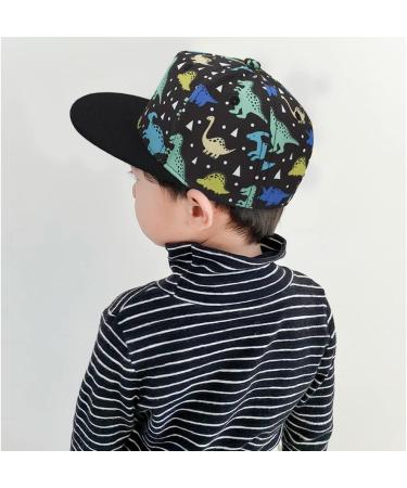 XYIYI Kids Cotton Baseball Cap | Adjustable Sun Hat for Boys 4-8 Years | Dinosaur Trucker Sport Visor Cap - Buy Online on GoSupps.com
