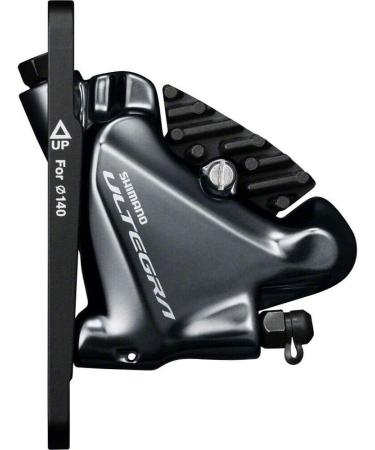 Shimano Ultegra BR-R8070 Front Hydraulic Disc Brake - Flat Mount with Bracket for 140/160mm Rotor - Buy Online on GoSupps.com