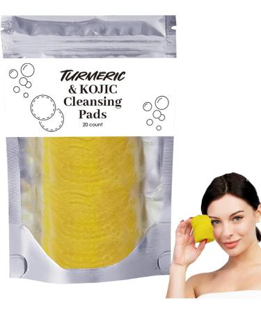 40 Turmeric Cleansing Pads Turmeric Cleansing Pads Compressed Facial Sponges Cleansing Facial Care Turmeric Cleansing Pads for Face Dark Spots - Buy Online on GoSupps.com