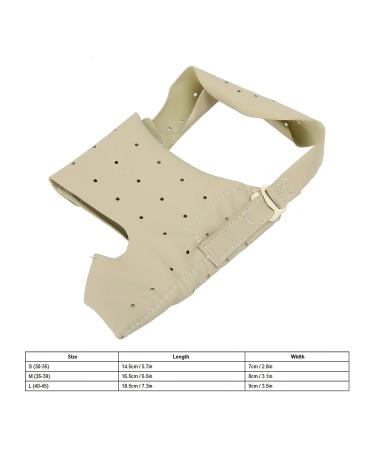 Bunion Corrector Sleeve Set - Toe Straightener with Gel Separator & Adjustable Pads for Pain Relief - Size Medium - Buy Online on GoSupps.com