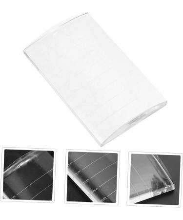 POPETPOP Palette de Faux Cils en Verre Transparent Incurv e Format 8x5cm Support pour Extensions de Cils Professionnelle pour Salon de Beaut  - Buy Online on GoSupps.com