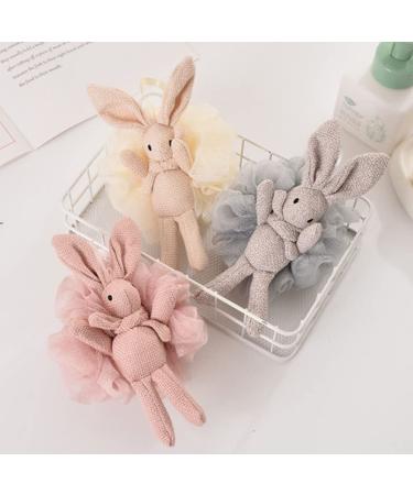 Beaupretty 3Pcs Bath Loofah Shower Animal Exfoliating Body Scrubber Set - Buy Online on GoSupps.com