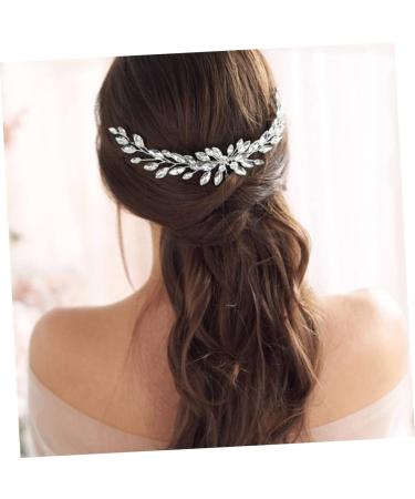 DOITOOL Wedding Hair Barrette Bridal Hair Comb Rhinestone Barrettes Jewelry Hair Comb Bridal Headpiece Wedding Headpiece Crystal Hair Comb Tiara Rhinestones Accessories Bride - Buy Online on GoSupps.com
