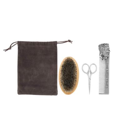 Durable Stainless Steel Bar Set for Men | Rust-Free Quick-Drying & Easy to Clean - Scissors Brushes & Comb Included - Buy Online on GoSupps.com
