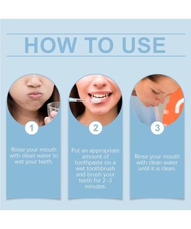 Natural Whitening Toothpaste Complete Whitening Toothpaste Teeth Whitening and Stain Removal For Clean Mouth Whiter Teeth and Fresh Breath (3pcs) - Buy Online on GoSupps.com