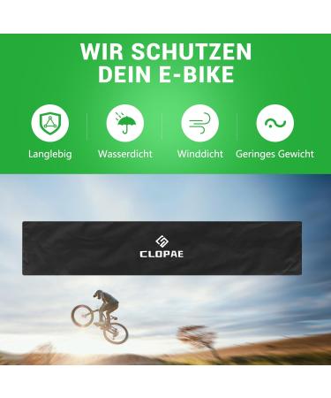 Clopae 2 Pack Lenant Protection Cover for Ebike | Waterproof Dustproof & Dirtproof Handlebar & Frame Protection with Zips & Velcro Fasteners - Ideal for International Shipping - Buy Online on GoSupps.com