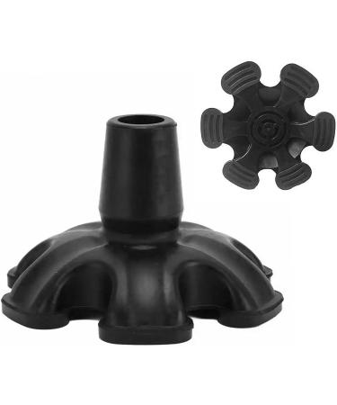 Walking Stick Rubber Tips Cane Tips Walking Stick Rubber Ends Rubber Ferrule for Walking Sticks Stable 6 Point Non-Slip Cane Tip Heavy Duty Crutch Pads (1) - Buy Online on GoSupps.com