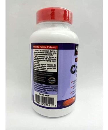 Kirkland Signature CoQ10 300mg Softgels - Maximum Potency (Pack of 1) - Buy Online on GoSupps.com