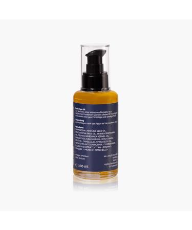 Smoozo Body Care Oil 100ml - Vegan Massage Oil for Dry Skin | Natural Skin Tightening & After Shaving Care - Pure Cedar Essence - Buy Online on GoSupps.com